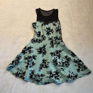 Juniors Floral Print Dress